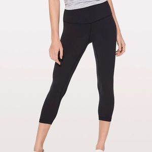 Lululemon Align High-Rise Crop 21" Black Leggings